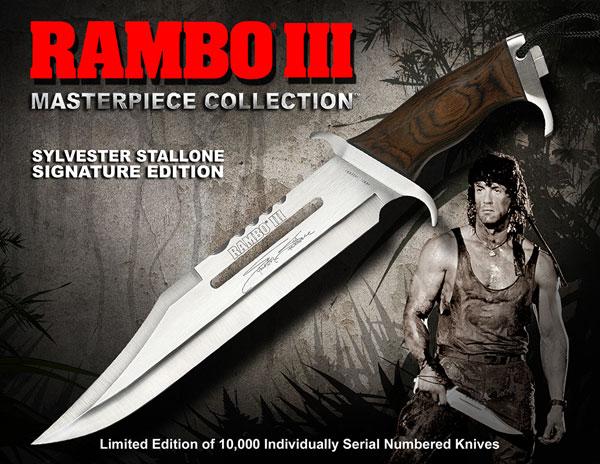 foto V�prodej! Masterpiece Collection Rambo III Sylvester Stallone Edition